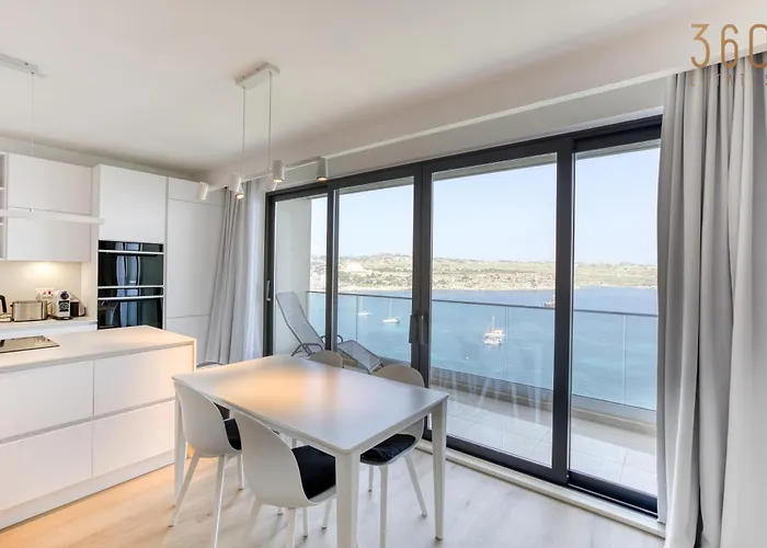Designer 2br With Stunning Views In St Pauls By 360 Estates San Pawl il-Baħar